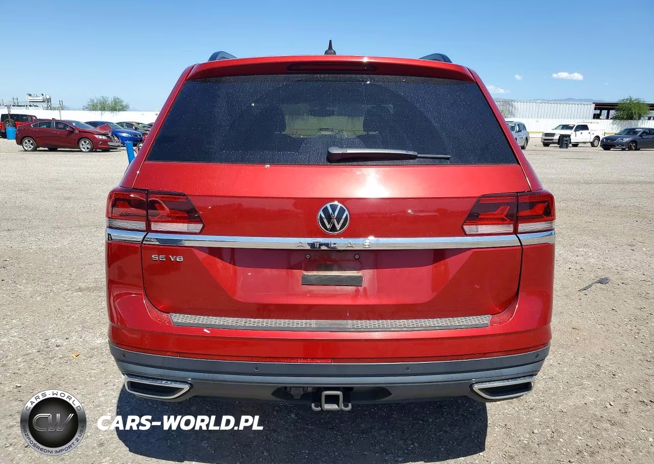 2021 Volkswagen Atlas Se VIN:1V2JR2CA5MC537511 - 6