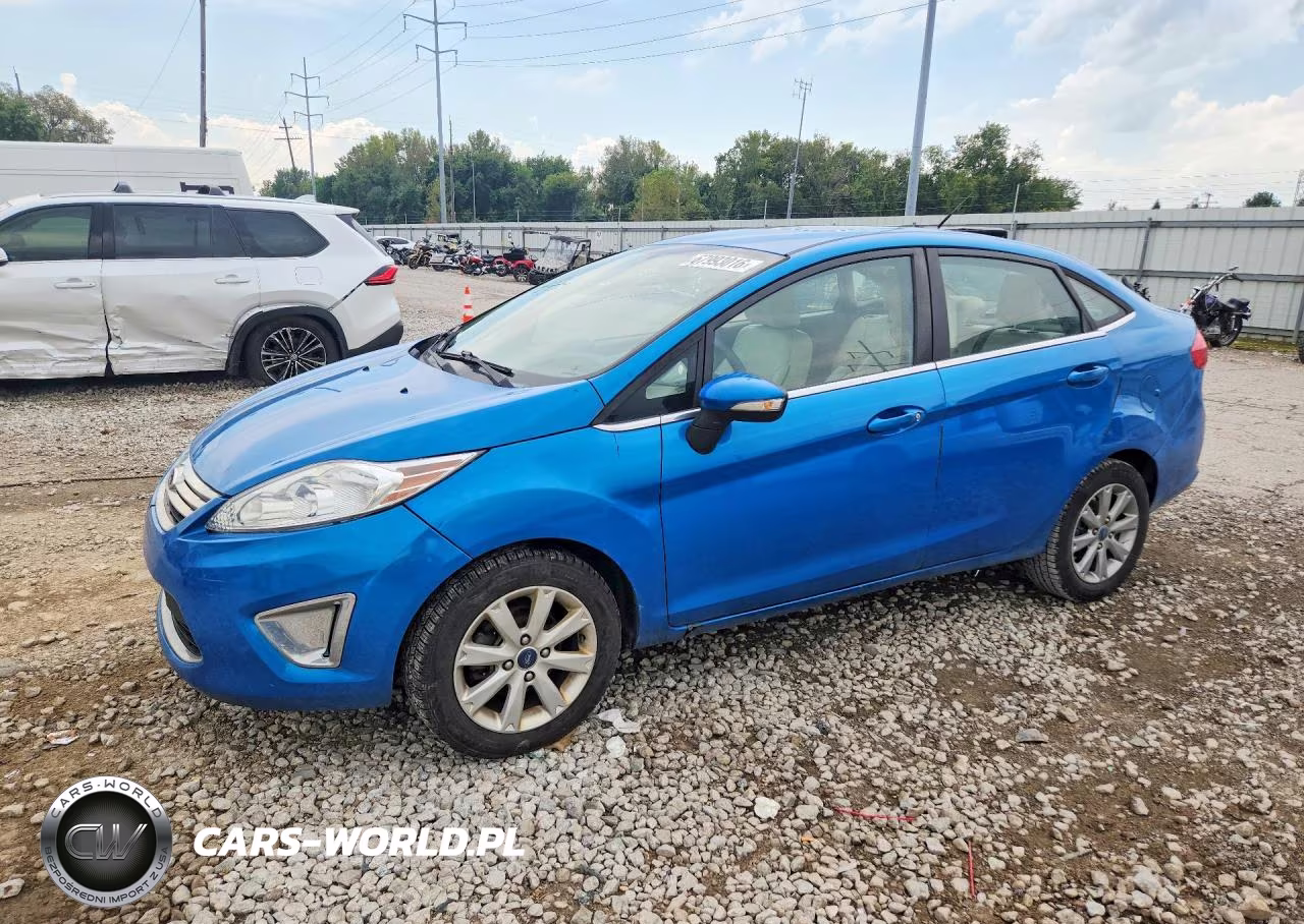 2012 Ford Fiesta Sel VIN:3FADP4CJ9CM205719 - 1