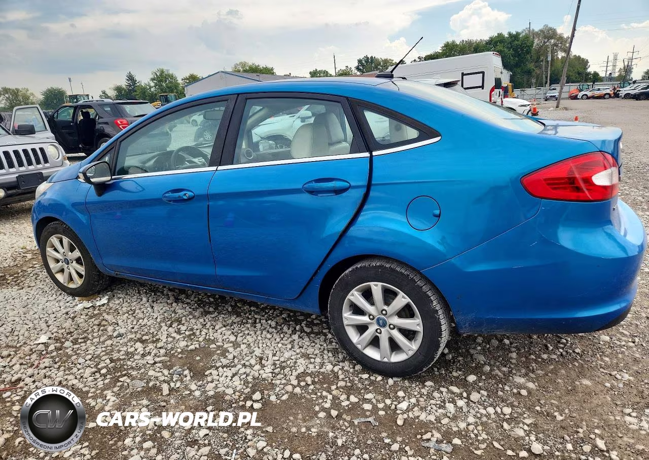 2012 Ford Fiesta Sel VIN:3FADP4CJ9CM205719 - 2