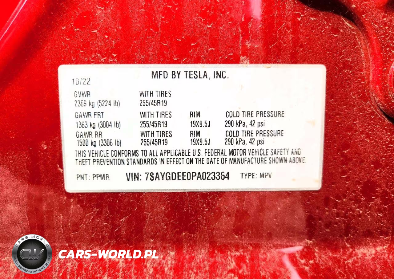 2023 Tesla Model Y VIN:7SAYGDEE0PA023364 - 14
