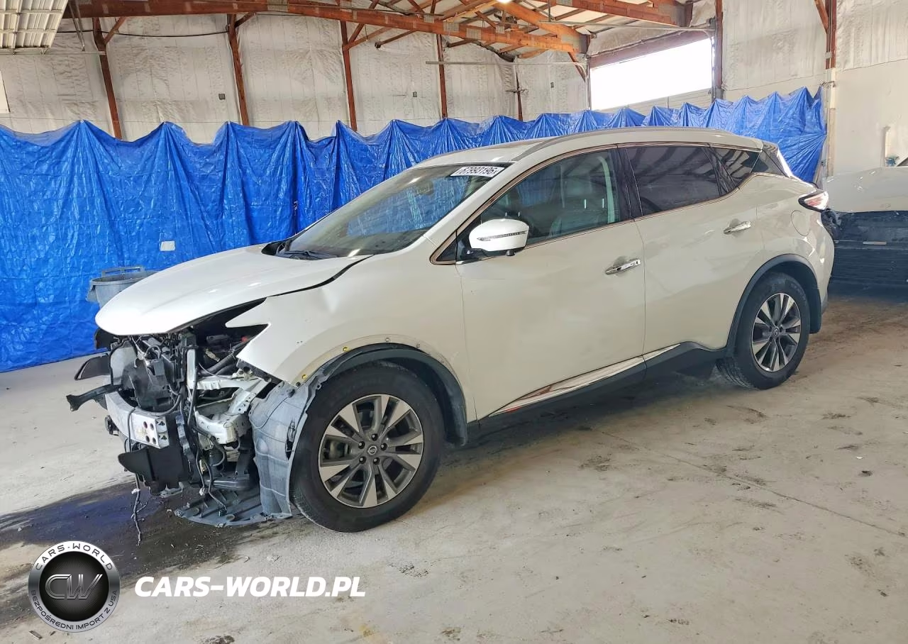 2017 Nissan Murano Sl VIN:5N1AZ2MH1HN107140 - 1