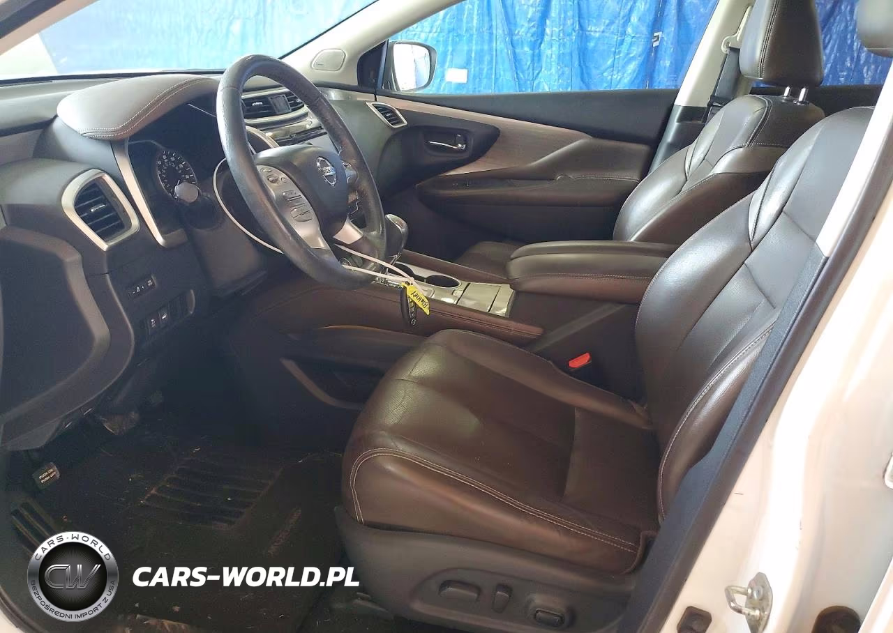 2017 Nissan Murano Sl VIN:5N1AZ2MH1HN107140 - 7
