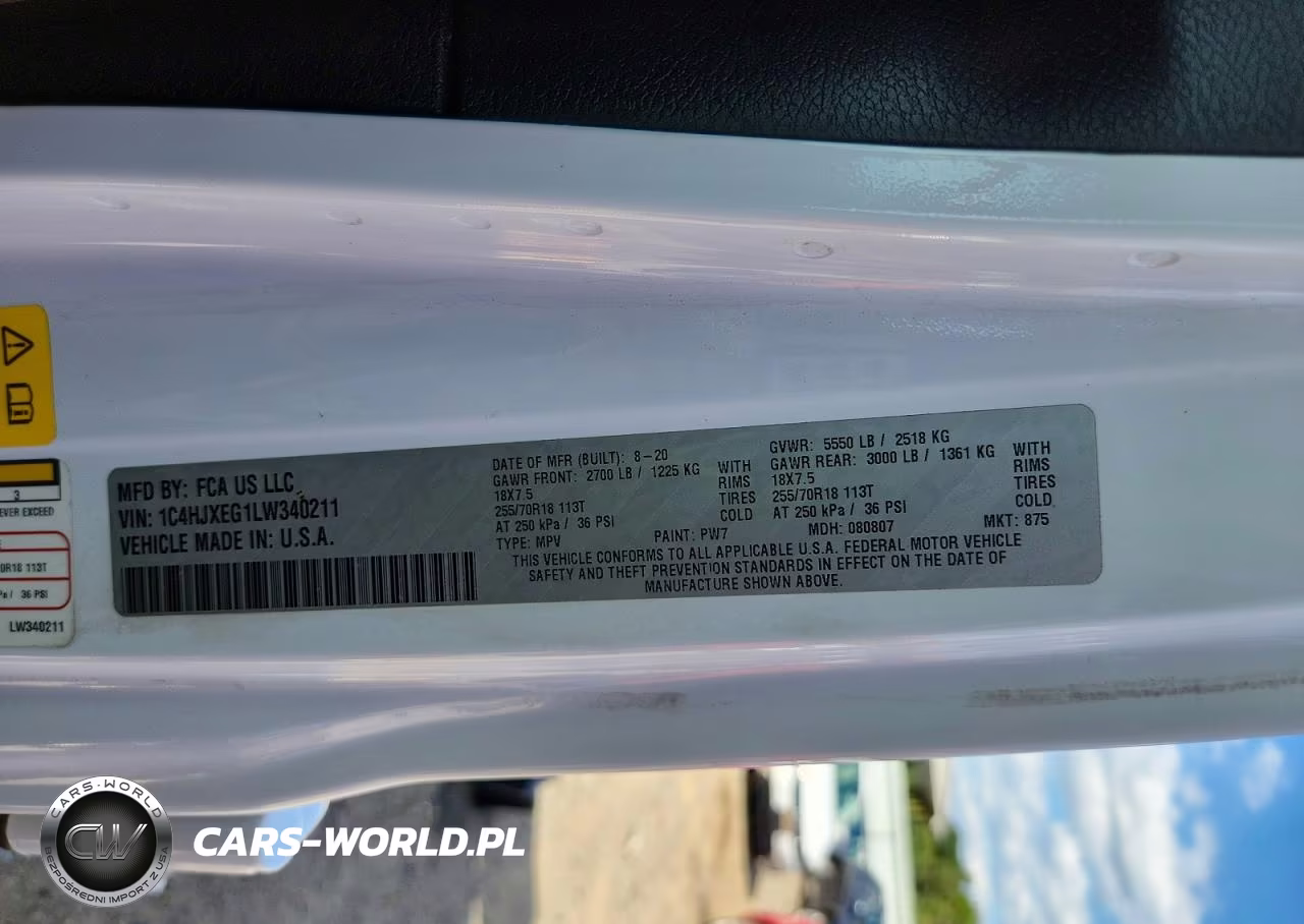 2020 Jeep Wrangler Unlimited Sahara VIN:1C4HJXEG1LW340211 - 14