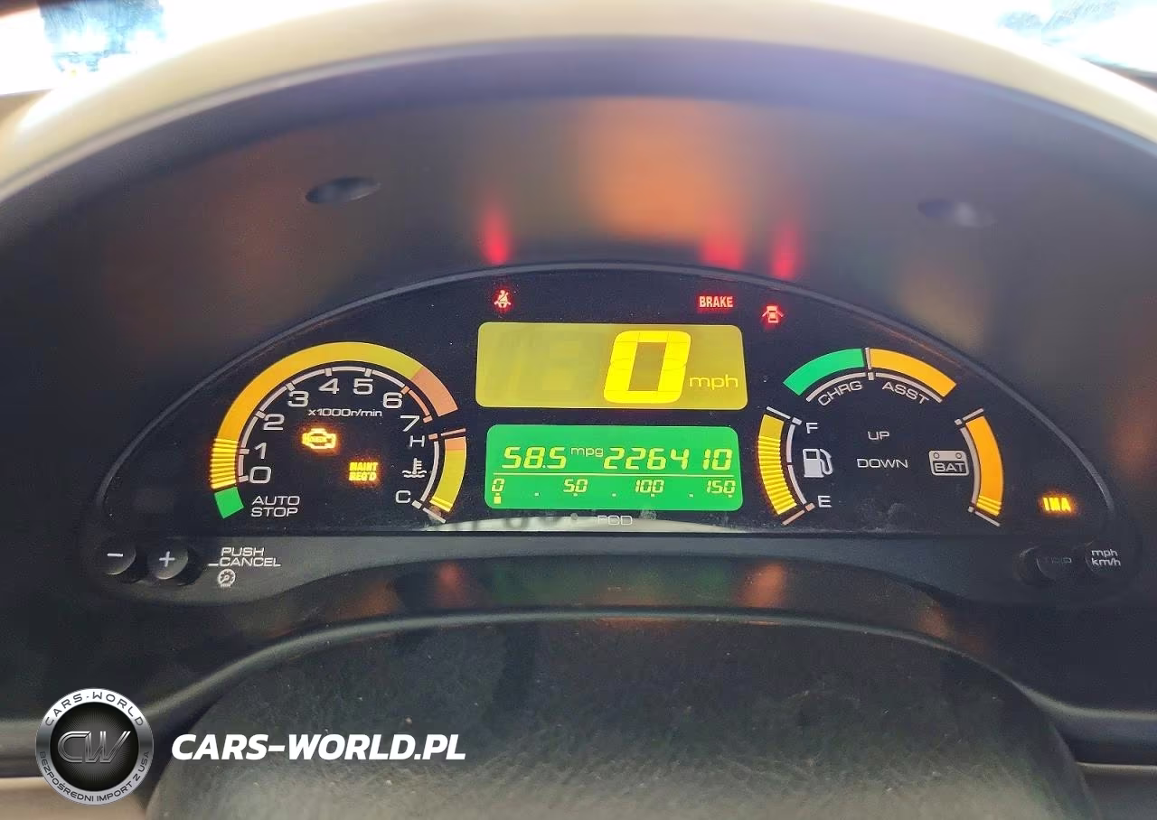 2003 Honda Insight VIN:JHMZE13703T000055 - 10