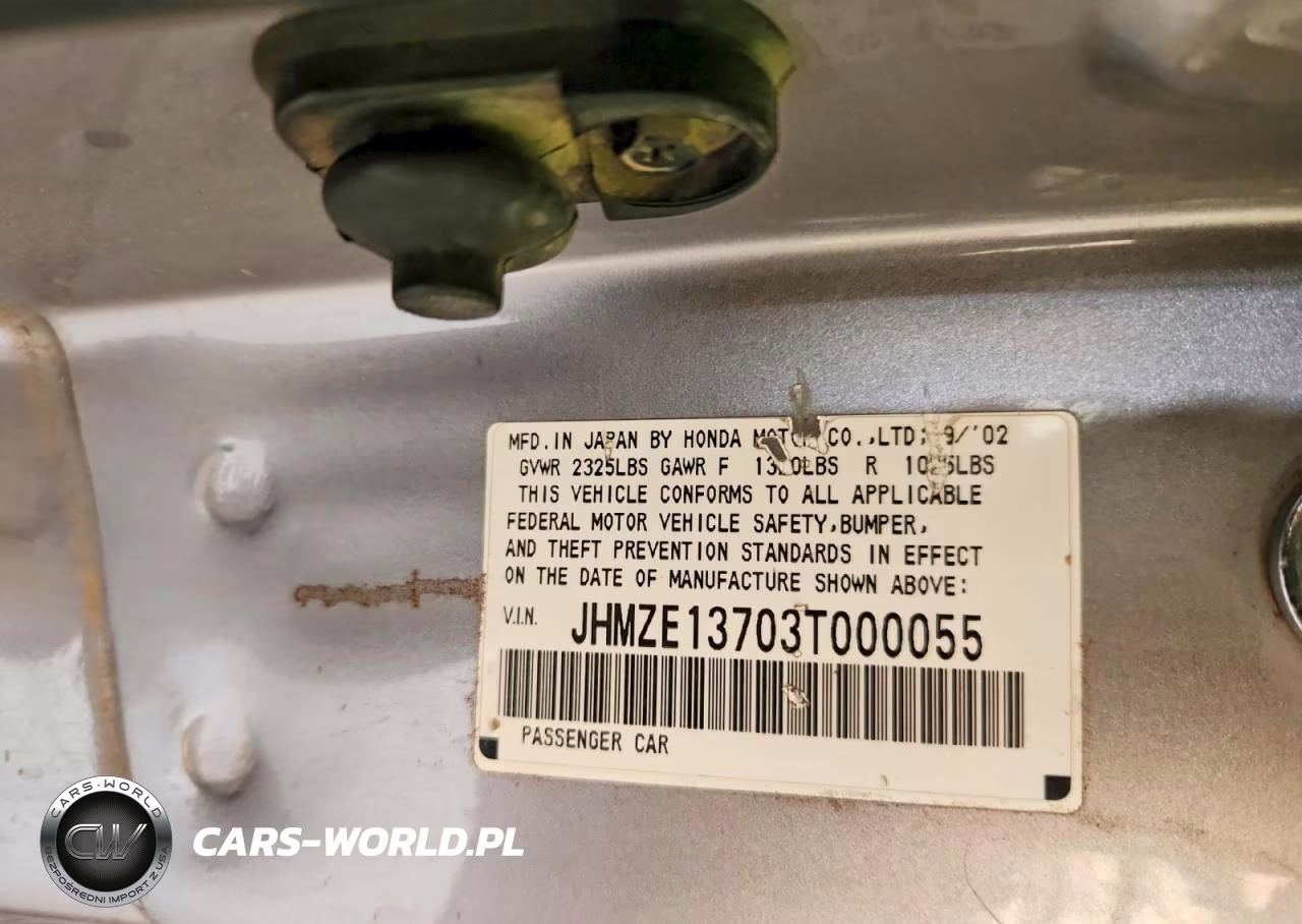 2003 Honda Insight VIN:JHMZE13703T000055 - 13