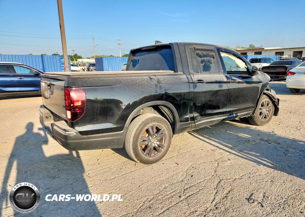 2019 Honda Ridgeline Sport VIN:5FPYK3F1XKB011887 - 3