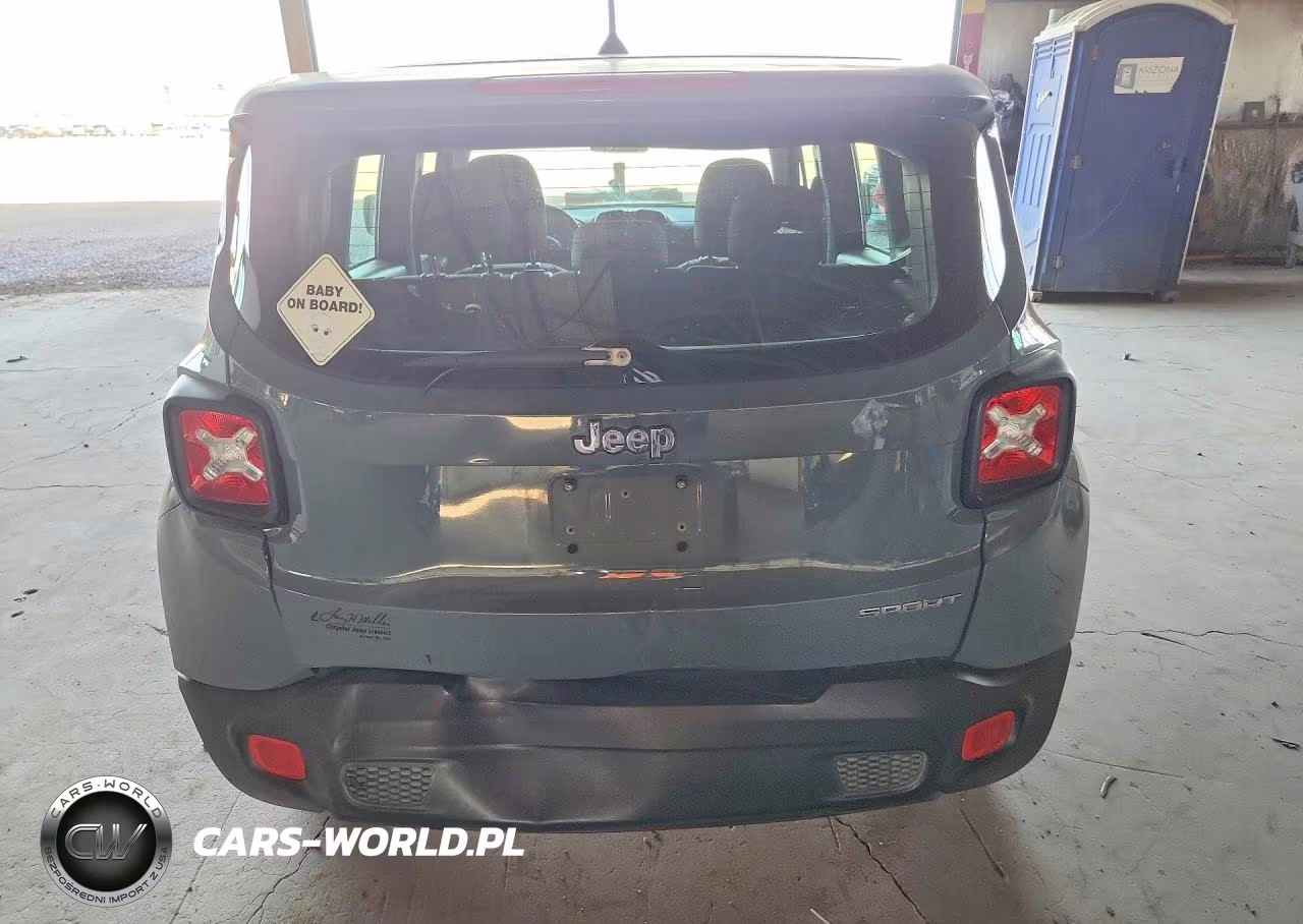 2017 Jeep Renegade Sport VIN:ZACCJAAH0HPG12306 - 6