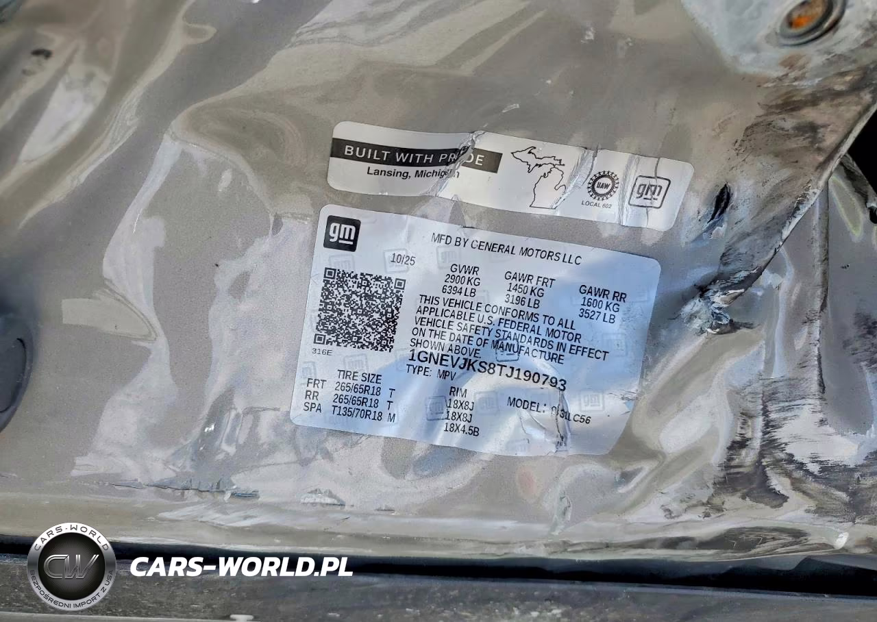 2026 Chevrolet Traverse Z71 VIN:1GNEVJKS8TJ190793 - 13