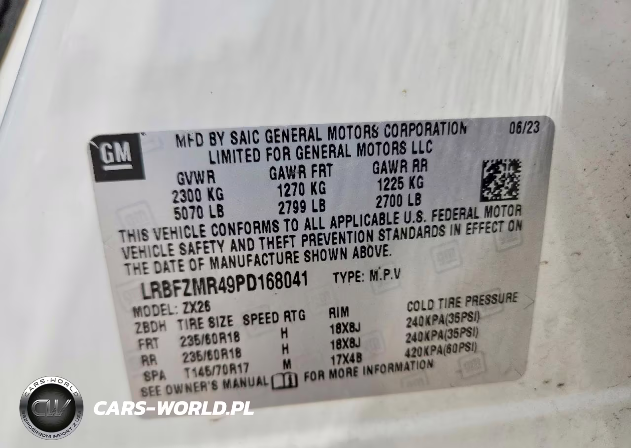 2023 Buick Envision Preferred VIN:LRBFZMR49PD168041 - 14