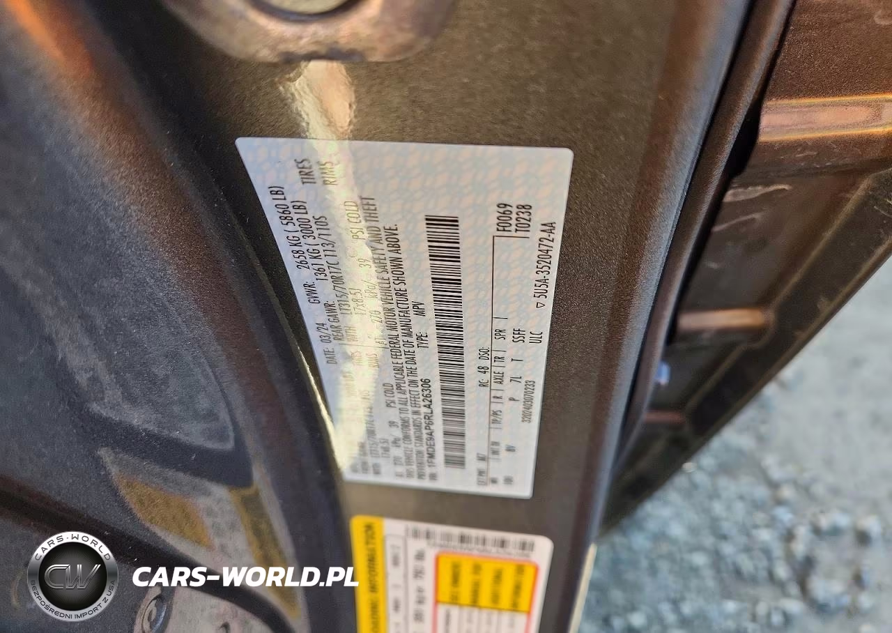 2024 Ford Bronco Badlands VIN:1FMDE9AP6RLA26306 - 14