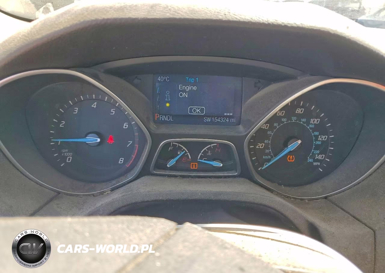 2014 Ford Focus Se VIN:1FADP3F23EL130793 - 9