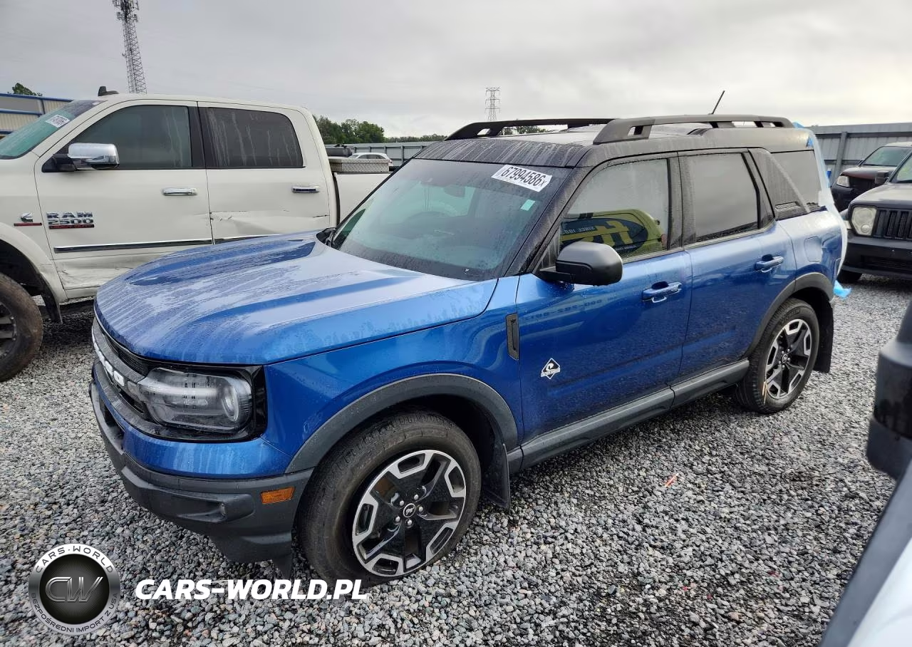 2024 Ford Bronco Sport Outer Banks VIN:3FMCR9C6XRRE30196 - 1