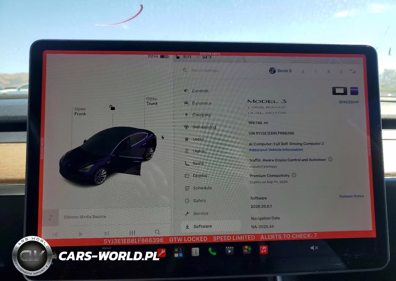 2020 Tesla Model 3 VIN:5YJ3E1EB8LF666396 - 9