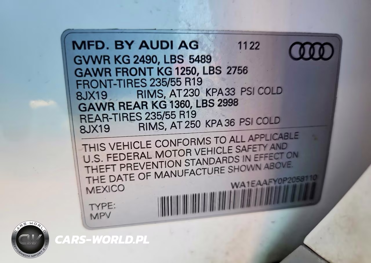 2023 Audi Q5 Premium Plus 45 VIN:WA1EAAFY0P2058110 - 13