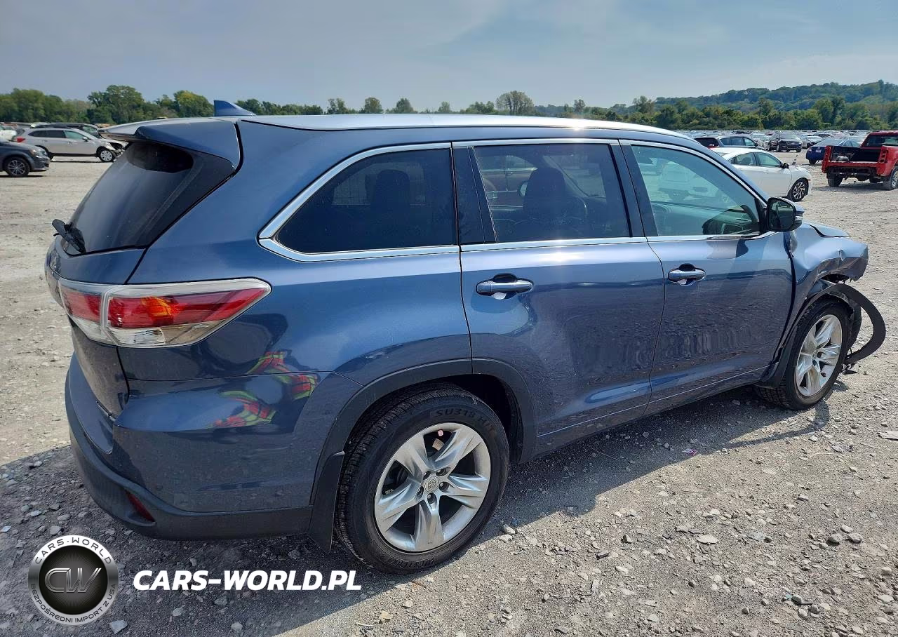 2015 Toyota Highlander Limited VIN:5TDDKRFH4FS211057 - 3