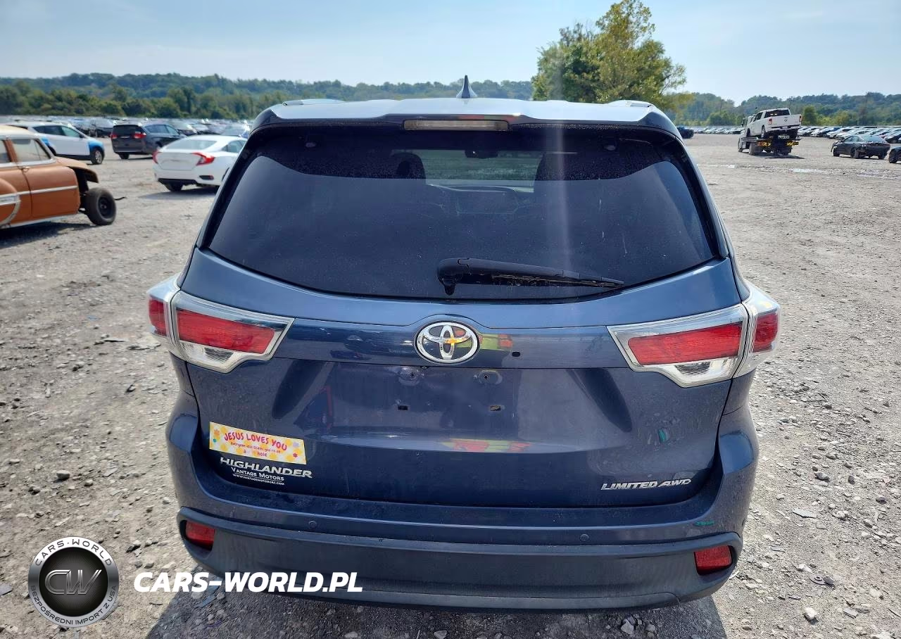 2015 Toyota Highlander Limited VIN:5TDDKRFH4FS211057 - 6