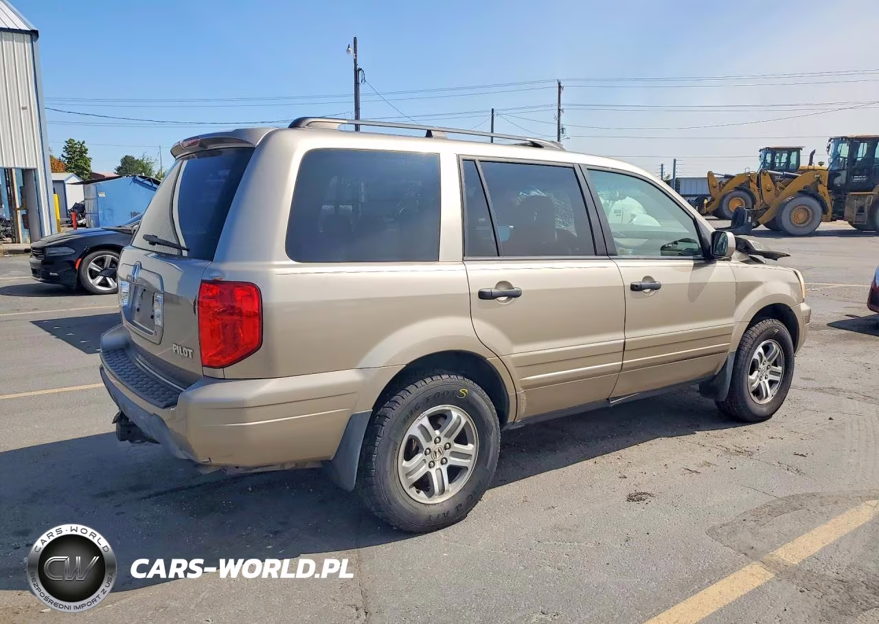 2005 Honda Pilot Exl VIN:5FNYF18545B034300 - 3