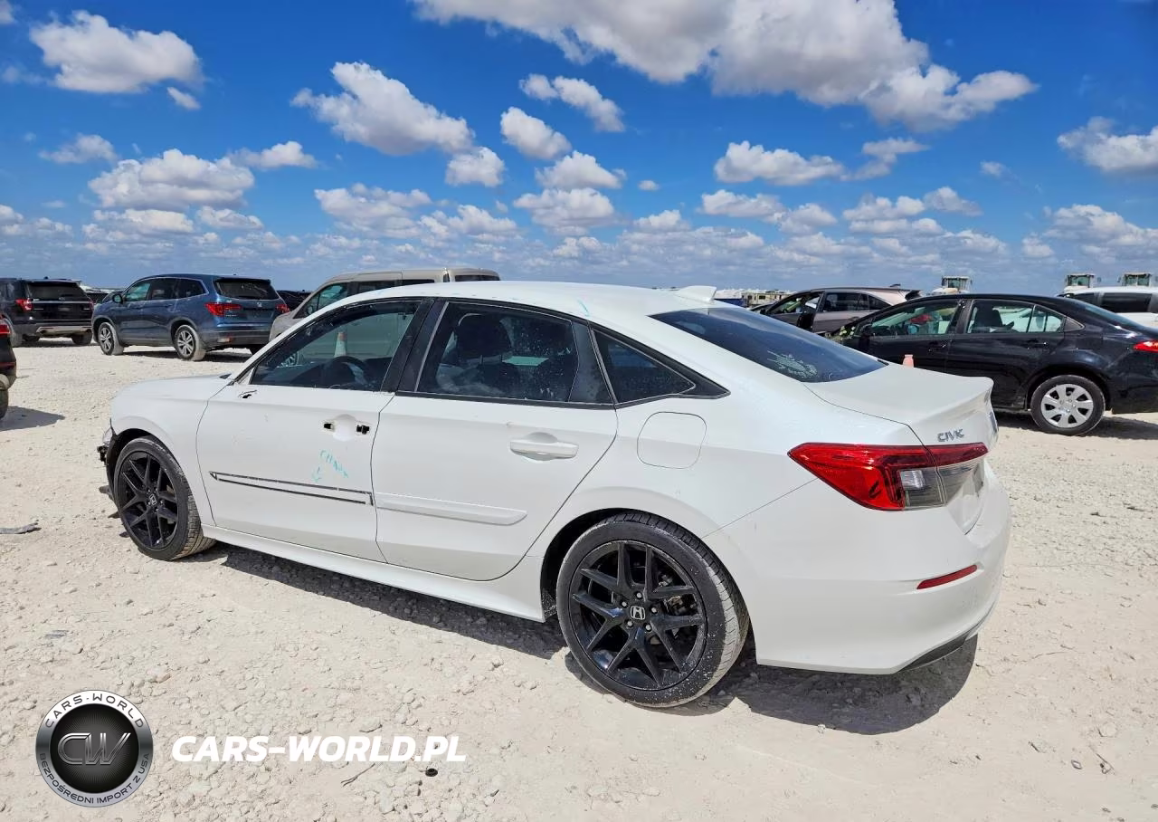 2022 Honda Civic Sport VIN:2HGFE2F55NH593630 - 2