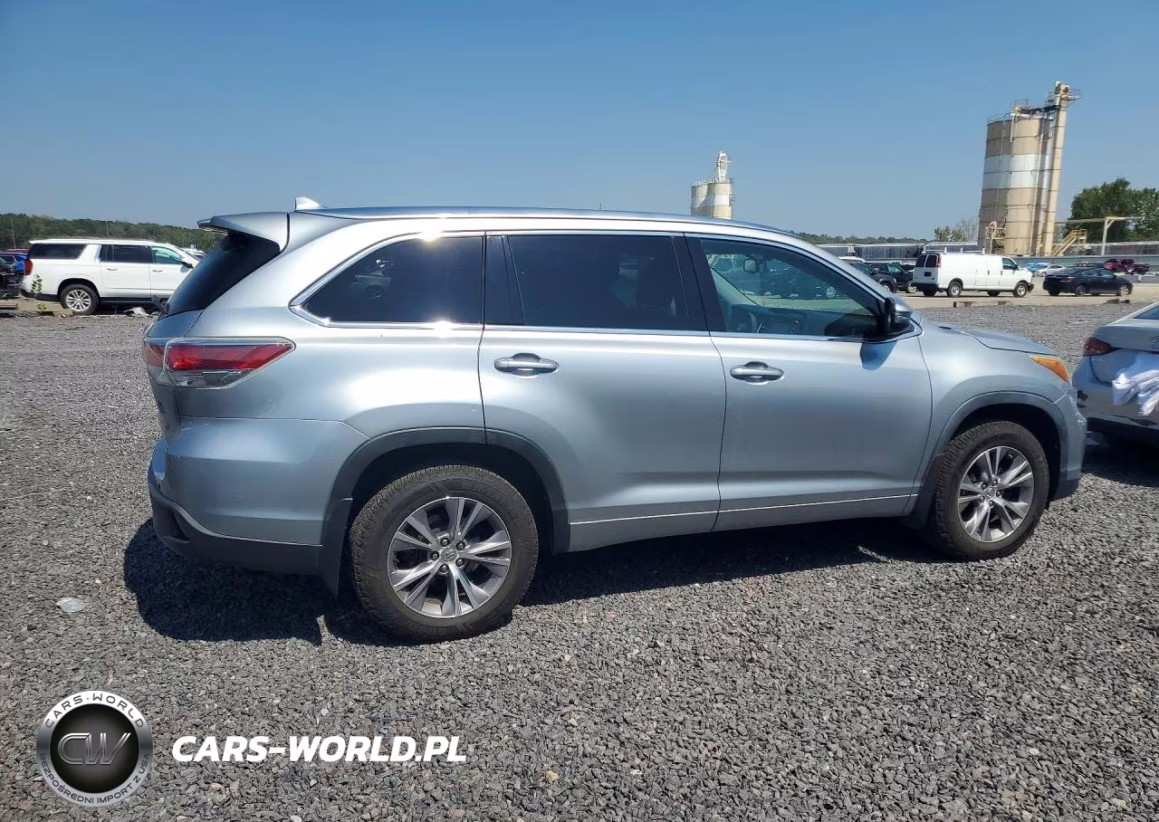 2015 Toyota Highlander Xle VIN:5TDJKRFH2FS108626 - 3