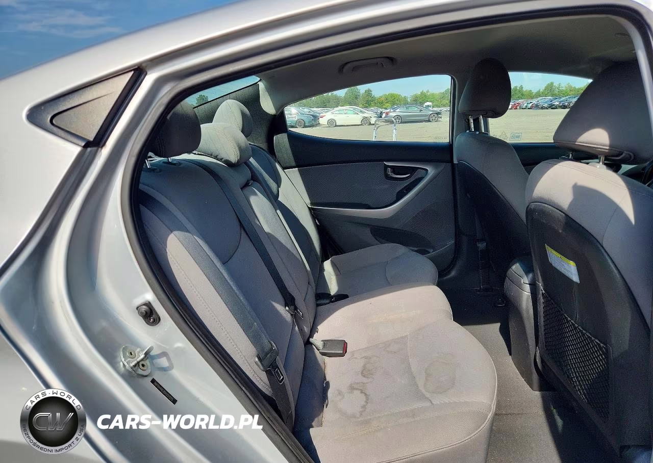 2013 Hyundai Elantra Gls VIN:5NPDH4AE8DH227215 - 10