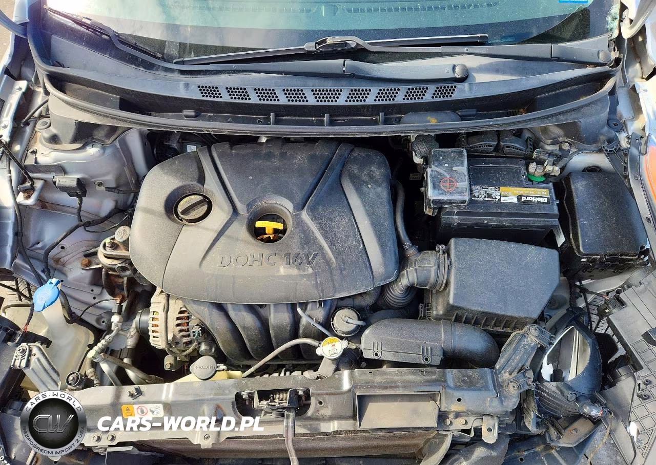 2013 Hyundai Elantra Gls VIN:5NPDH4AE8DH227215 - 11