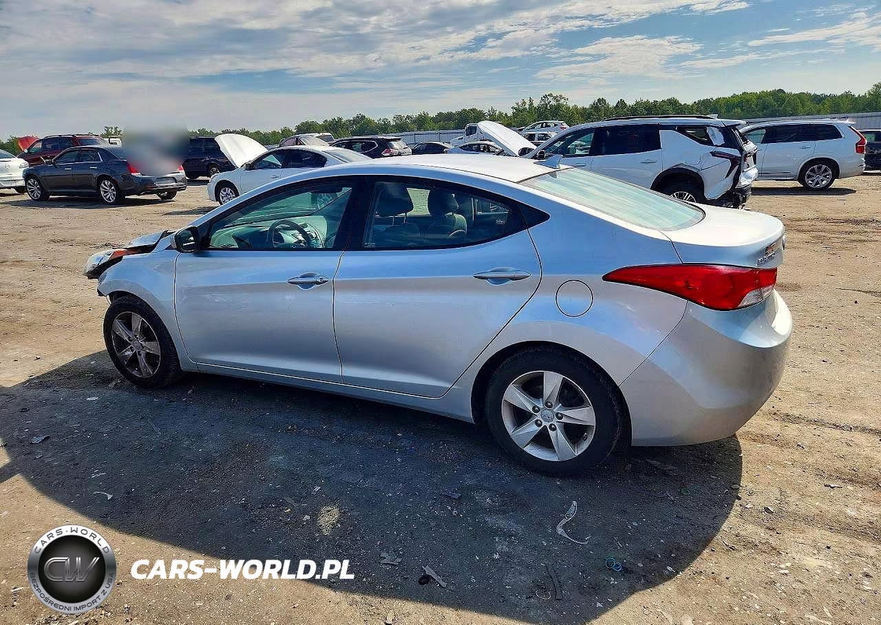 2013 Hyundai Elantra Gls VIN:5NPDH4AE8DH227215 - 2