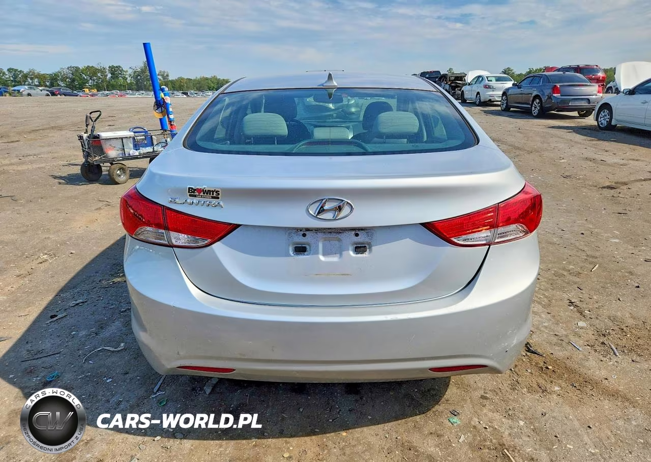 2013 Hyundai Elantra Gls VIN:5NPDH4AE8DH227215 - 6