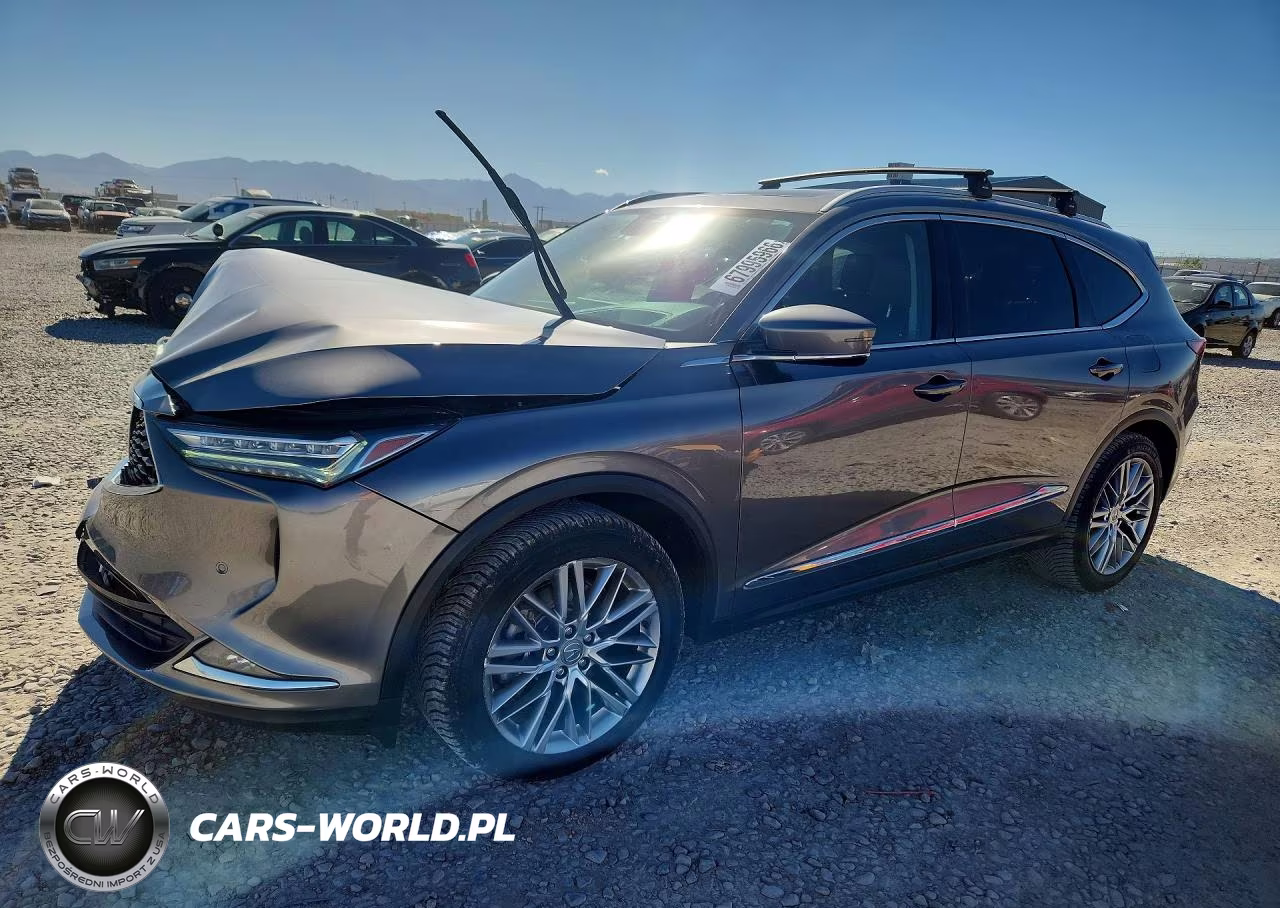 2022 Acura Mdx Advance VIN:5J8YE1H81NL046691 - 1