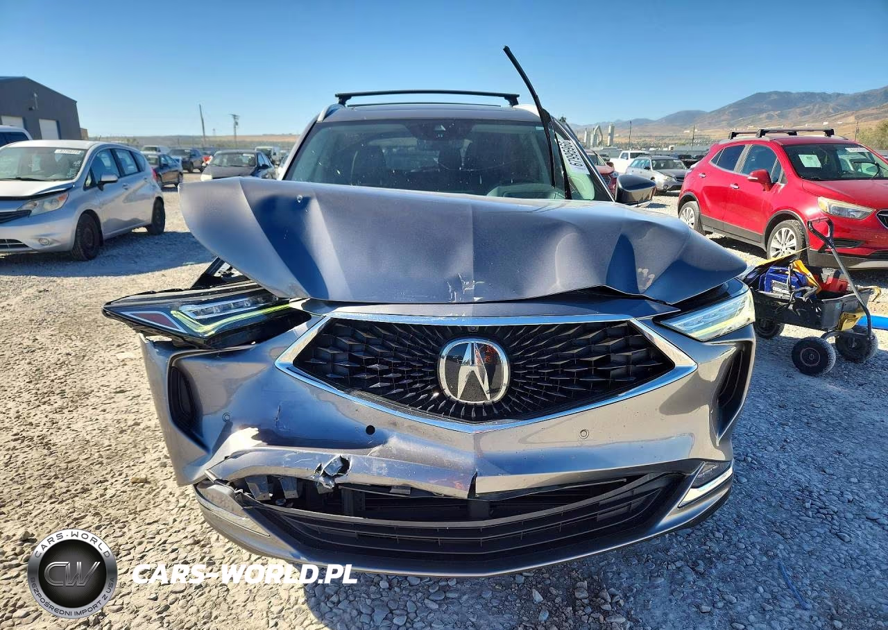 2022 Acura Mdx Advance VIN:5J8YE1H81NL046691 - 5