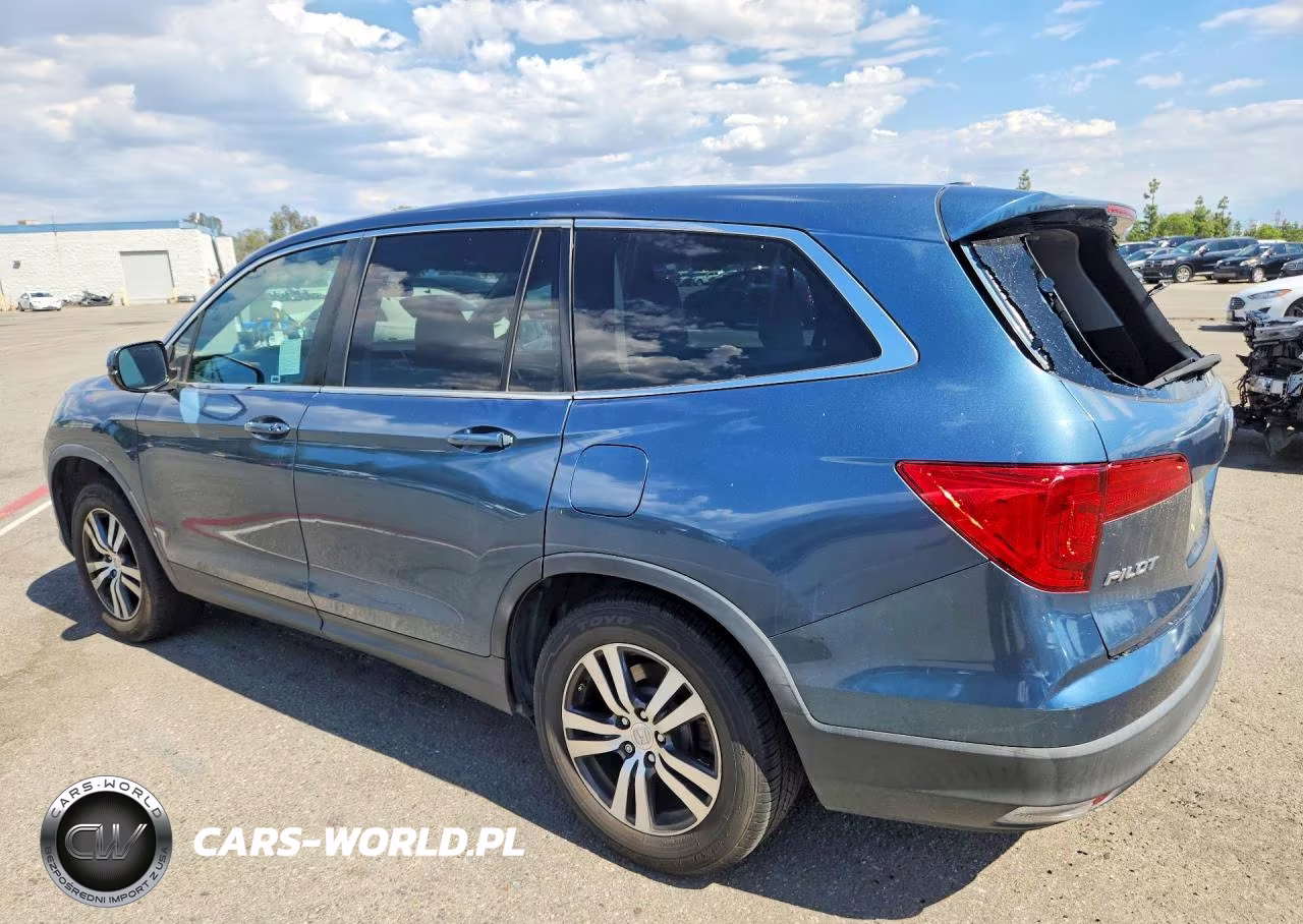 2017 Honda Pilot Ex VIN:5FNYF5H34HB032735 - 2