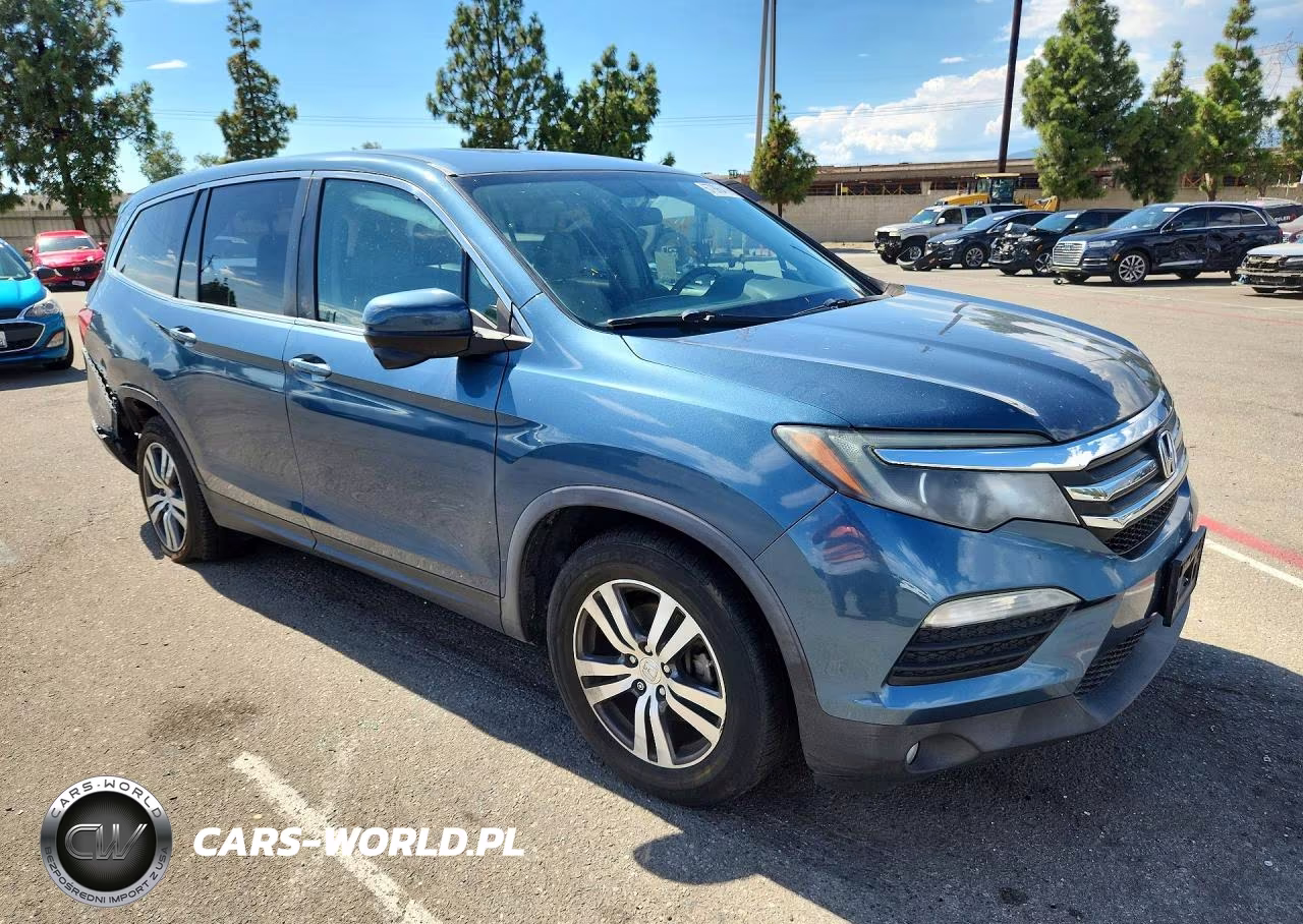 2017 Honda Pilot Ex VIN:5FNYF5H34HB032735 - 4