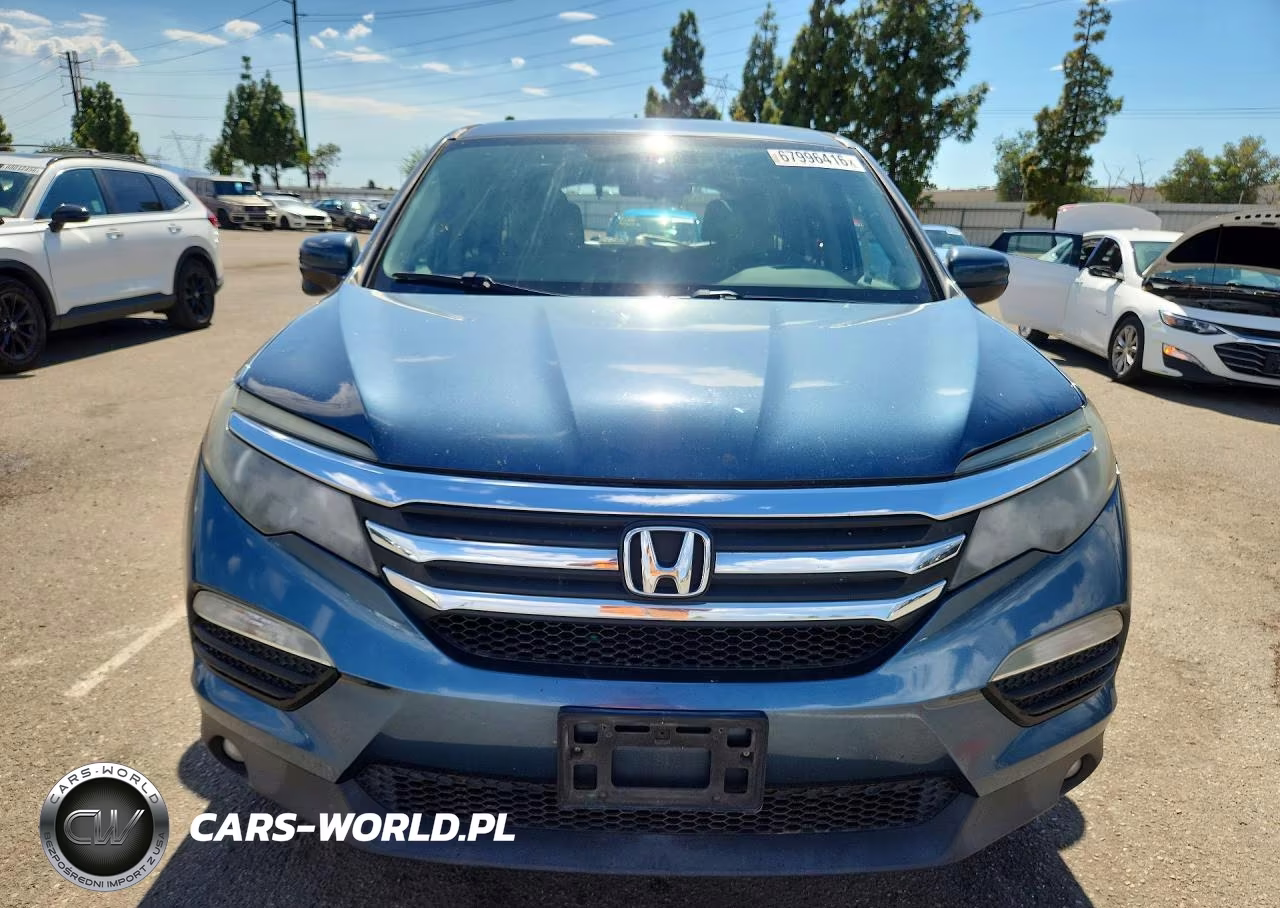 2017 Honda Pilot Ex VIN:5FNYF5H34HB032735 - 5