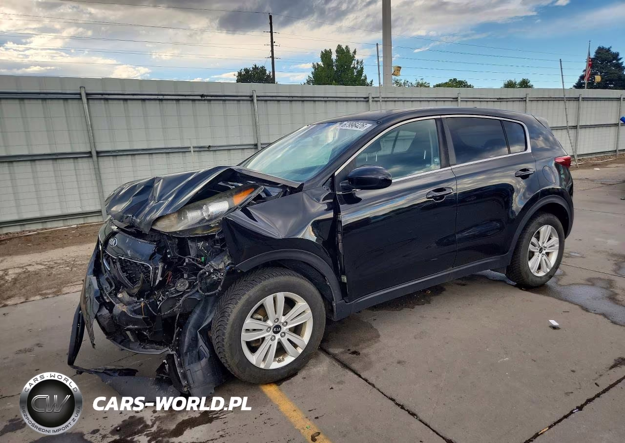 2018 Kia Sportage Lx VIN:KNDPMCAC5J7403087 - 1