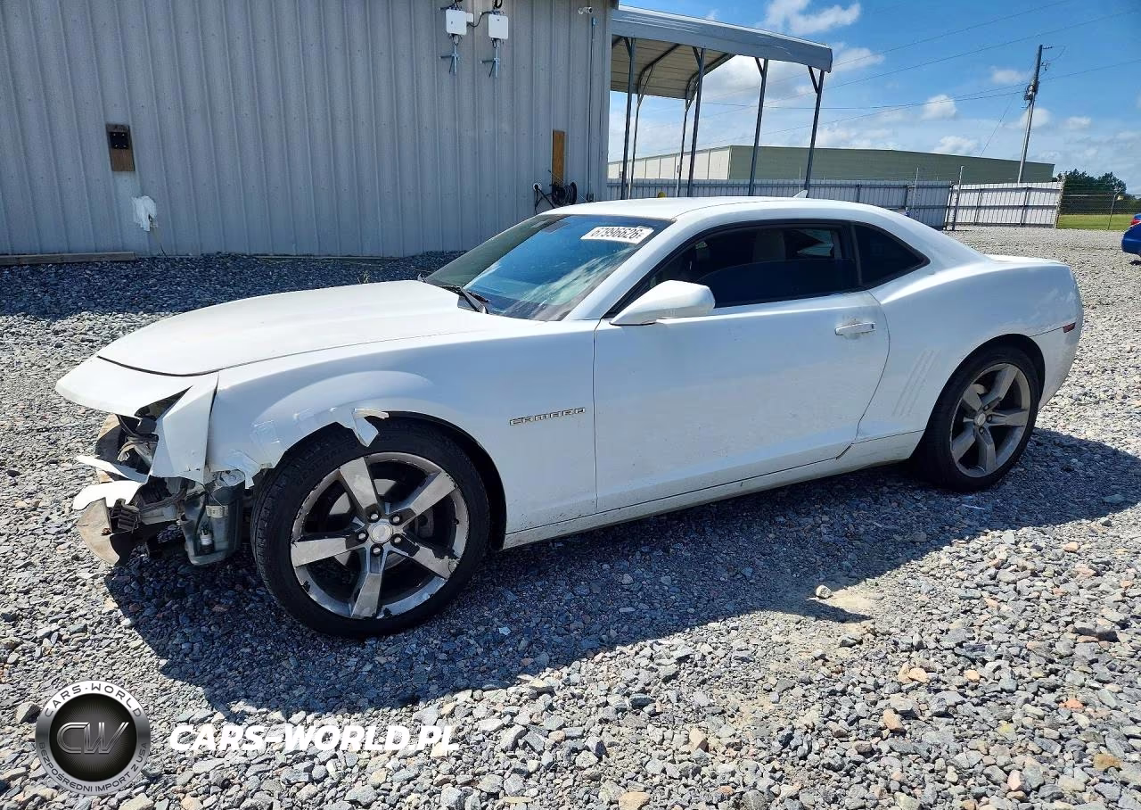 2012 Chevrolet Camaro Lt VIN:2G1FB1E32C9125307 - 1