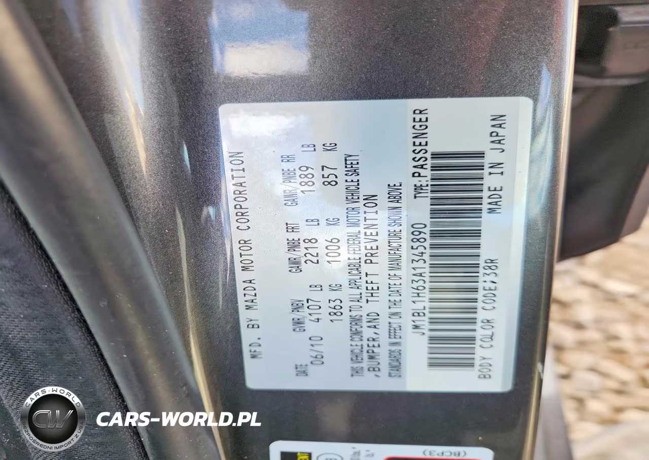 2010 Mazda 3 S VIN:JM1BL1H63A1345890 - 12