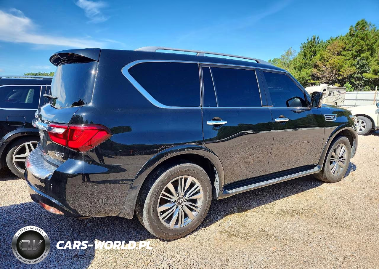 2021 Infiniti Qx80 Luxe VIN:JN8AZ2AF5M9719470 - 3