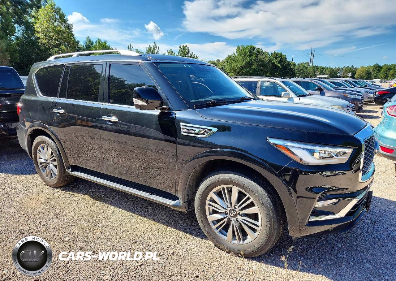 2021 Infiniti Qx80 Luxe VIN:JN8AZ2AF5M9719470 - 4
