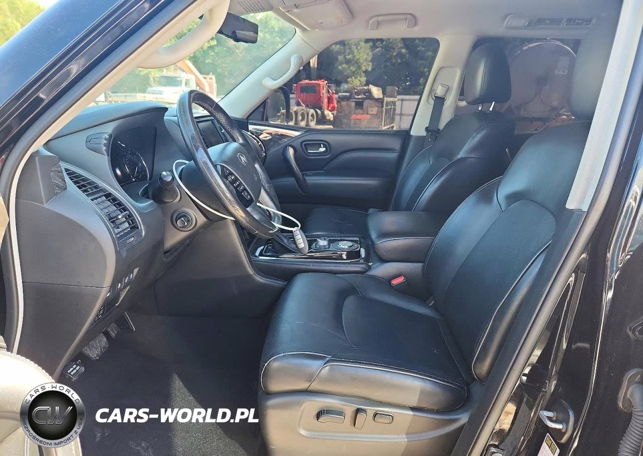 2021 Infiniti Qx80 Luxe VIN:JN8AZ2AF5M9719470 - 7