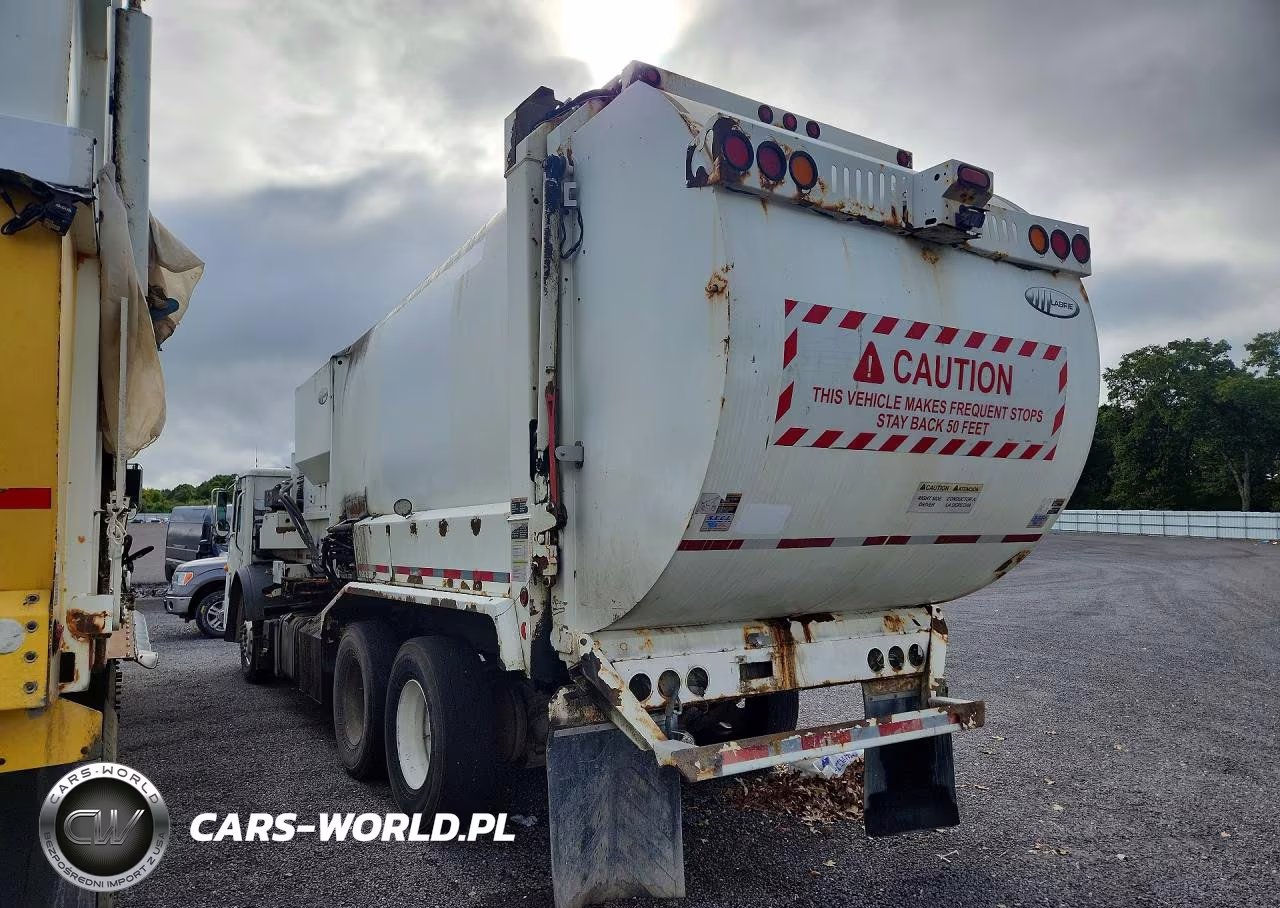 2016 Mack Leu613 Refuse Truck VIN:1M2AU04C8GM010240 - 2