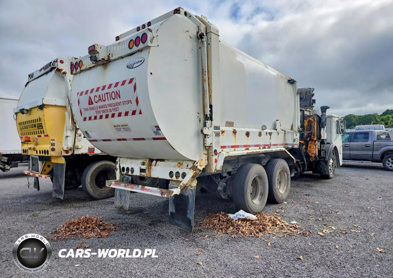 2016 Mack Leu613 Refuse Truck VIN:1M2AU04C8GM010240 - 3
