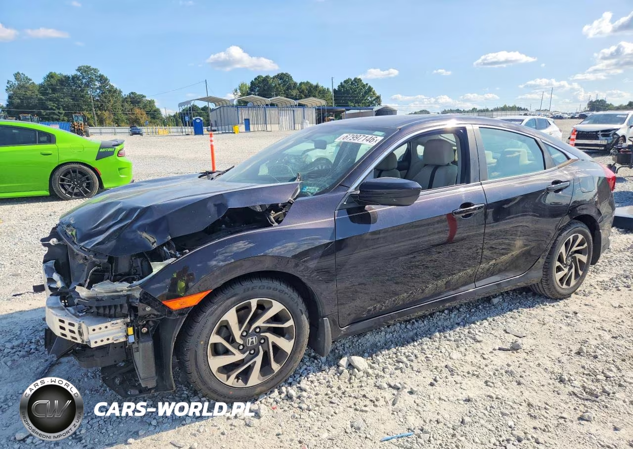 2018 Honda Civic Ex VIN:19XFC2F72JE010913 - 1