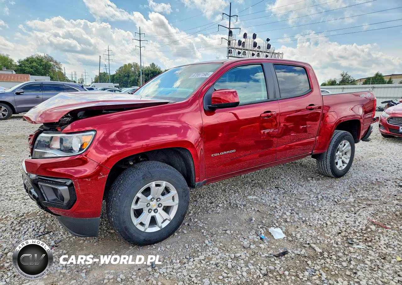 2022 Chevrolet Colorado Lt VIN:1GCGTCEN6N1117661 - 1