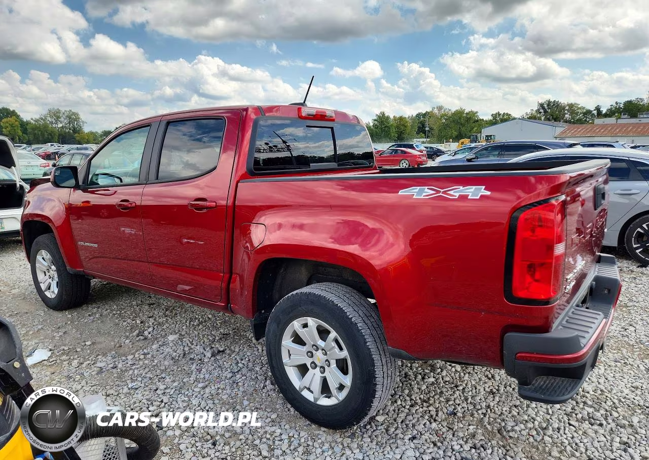 2022 Chevrolet Colorado Lt VIN:1GCGTCEN6N1117661 - 2