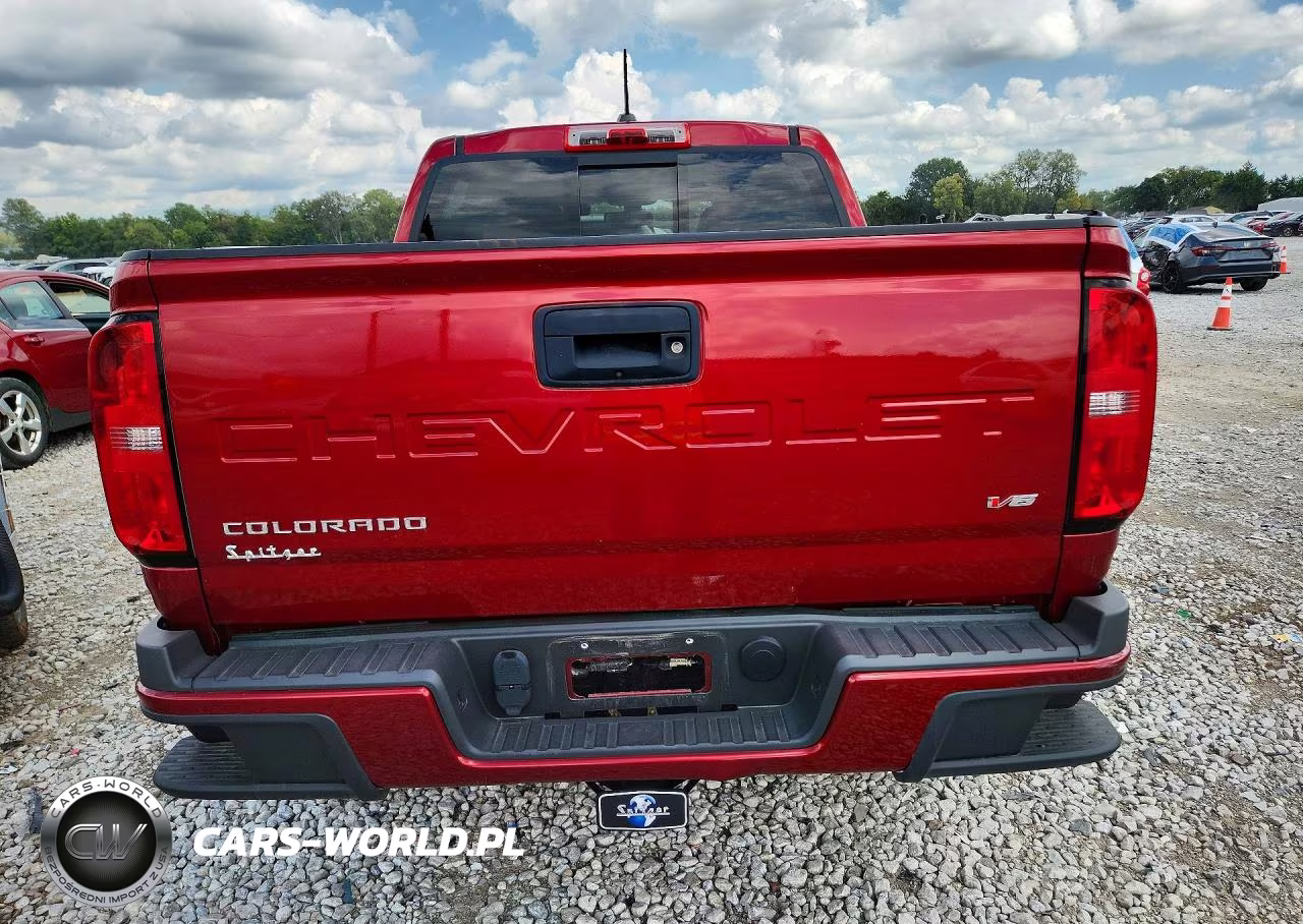 2022 Chevrolet Colorado Lt VIN:1GCGTCEN6N1117661 - 6