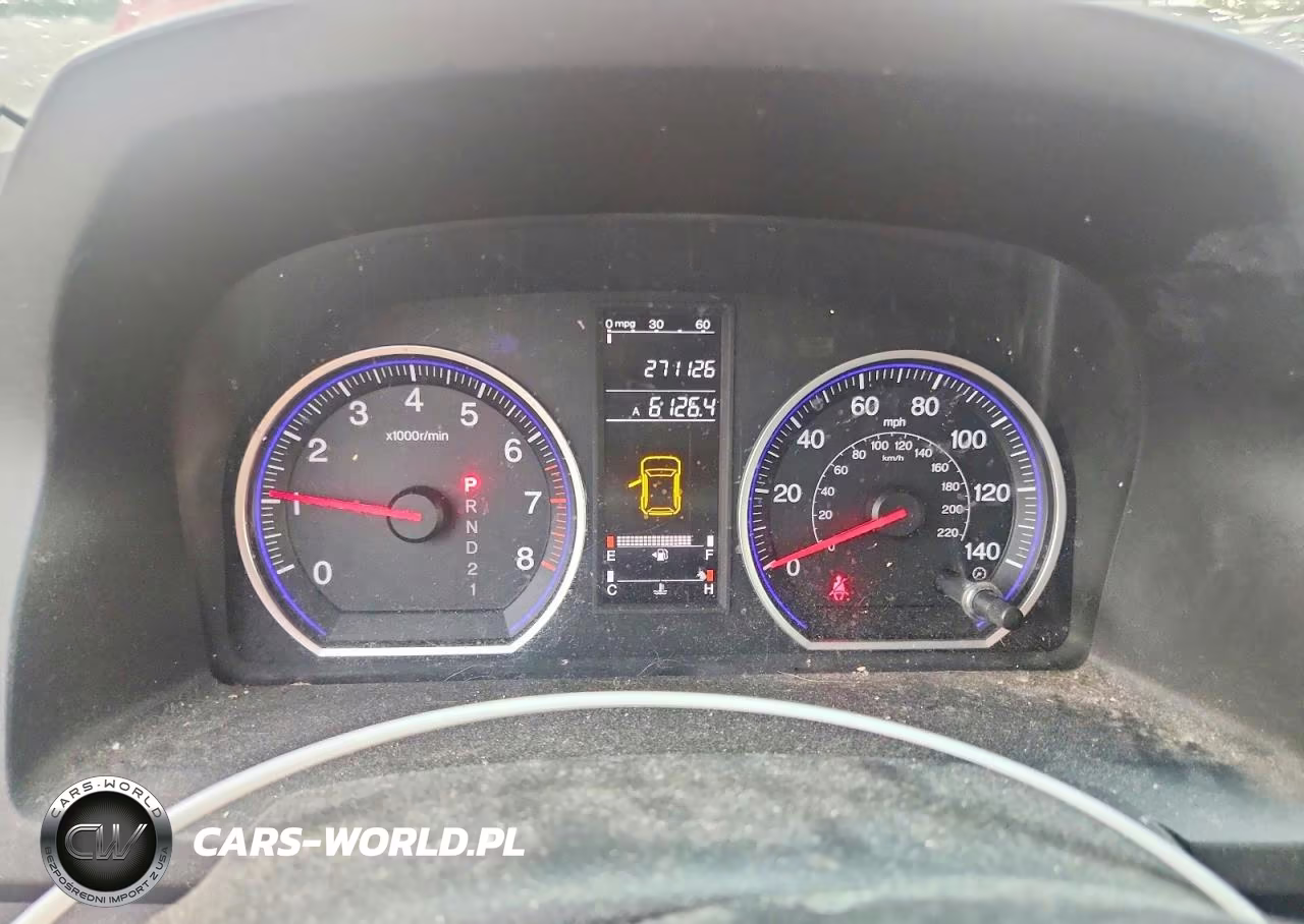 2008 Honda Cr-V Lx VIN:5J6RE48348L002451 - 9