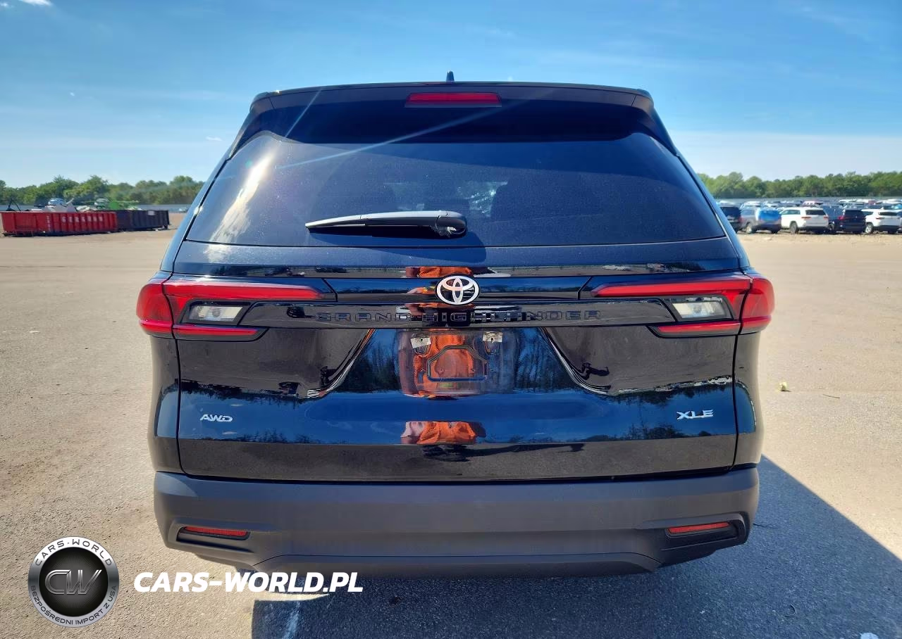 2025 Toyota Grand Highlander Xle VIN:5TDAAAB5XSS070802 - 6