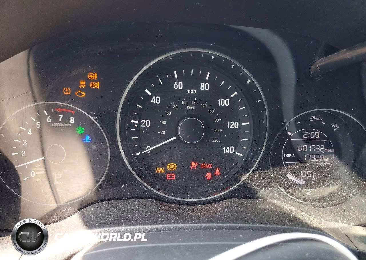 2017 Honda Hr-V Ex VIN:3CZRU5H58HM710212 - 9