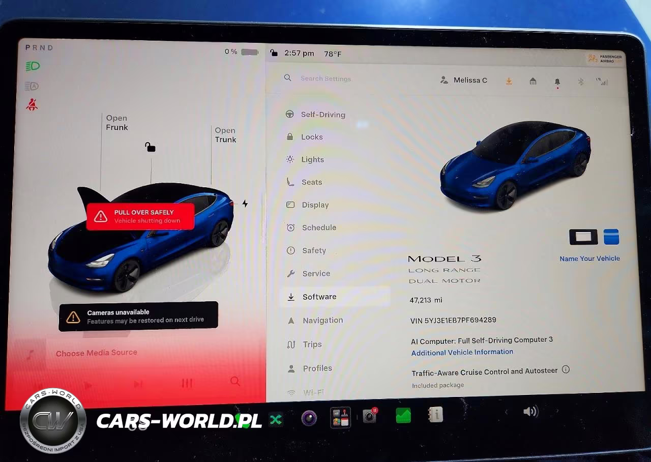 2023 Tesla Model 3 VIN:5YJ3E1EB7PF694289 - 9