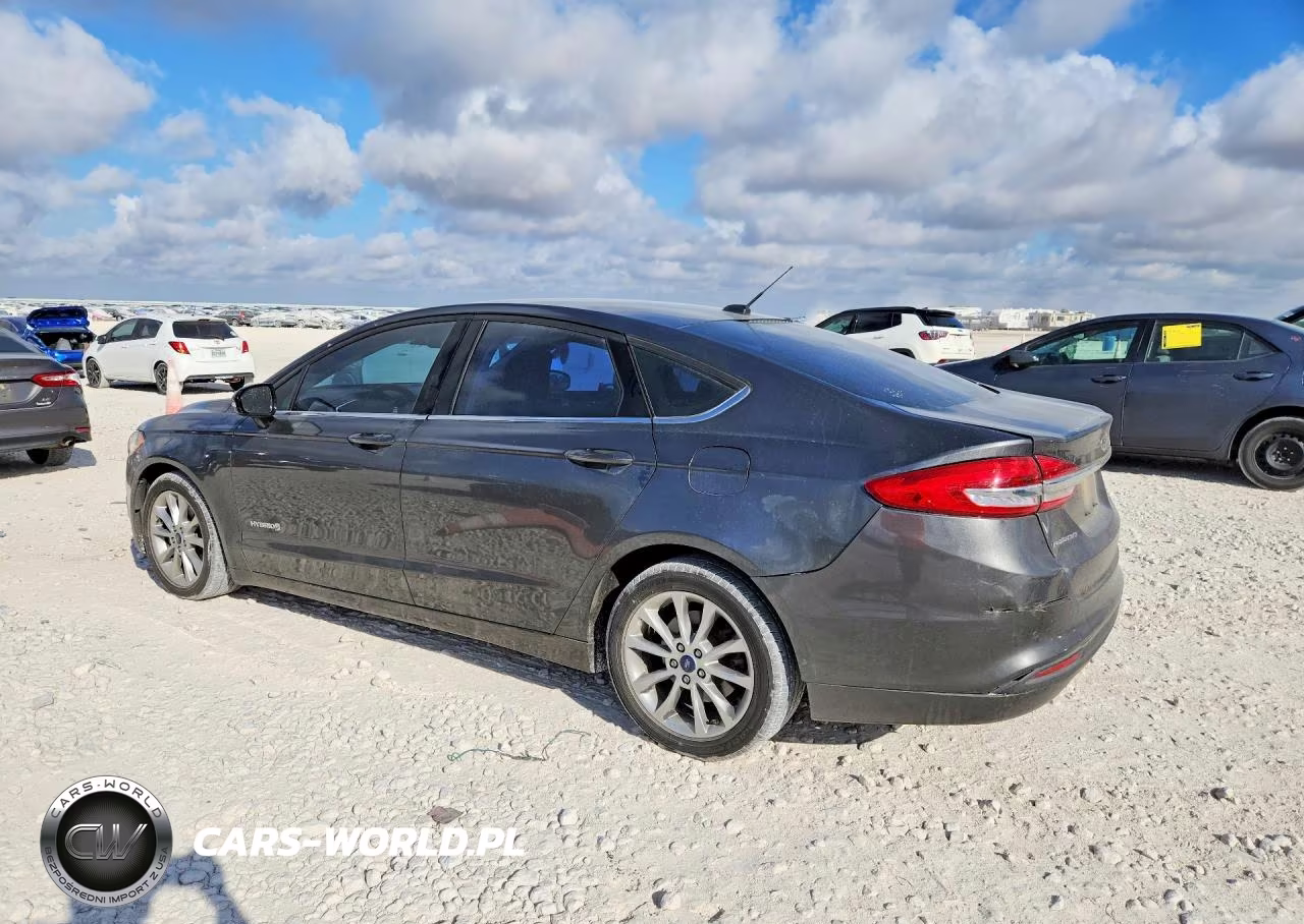 2017 Ford Fusion Se Hybrid VIN:3FA6P0LU8HR297010 - 2