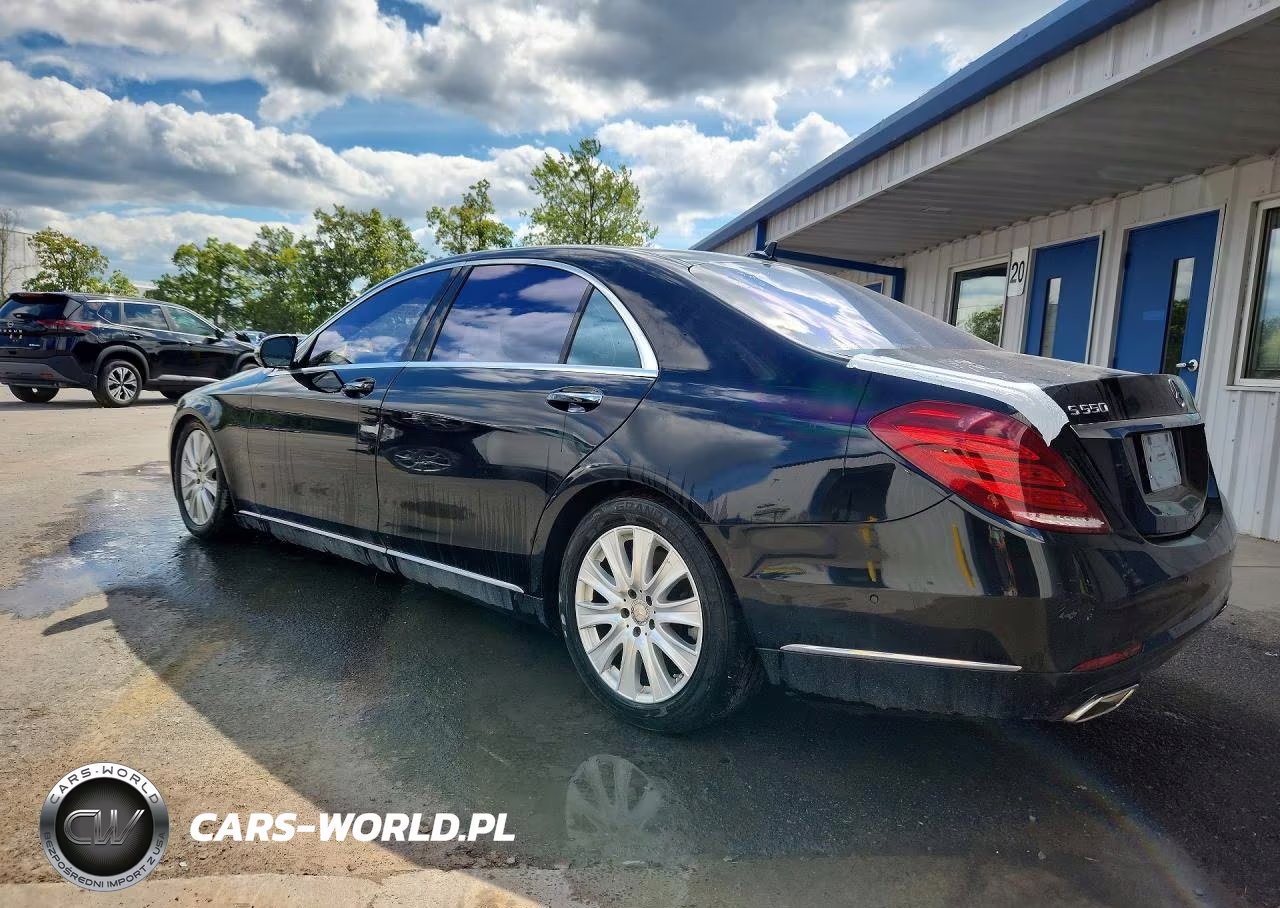 2015 Mercedes-Benz S 550 4Matic VIN:WDDUG8FB3FA148981 - 2